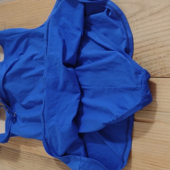 La Blanca Island Goddess Royal Blue Swim Dress Size 14 - Picture 7 of 11